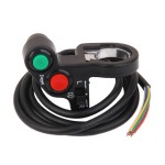 Handlebar switch for motorcycle - horn, lights and blinker, model II
